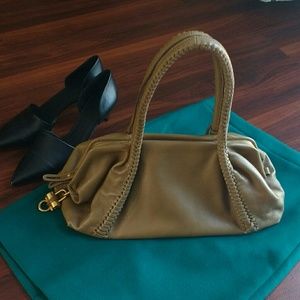 Salvatore Ferragamo braided leather hobo bag